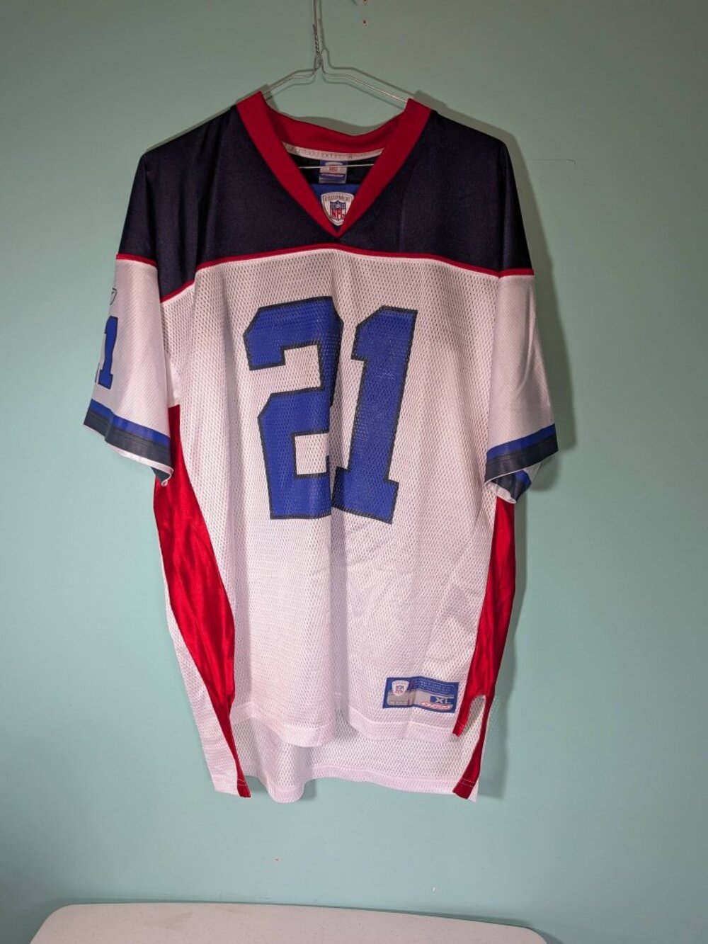 NFL Buffalo Bills #21 McGahee Reebok On Field Jersey Size XL White